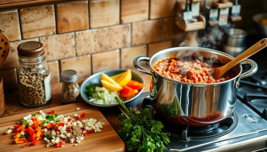 chili con carne cooking methods