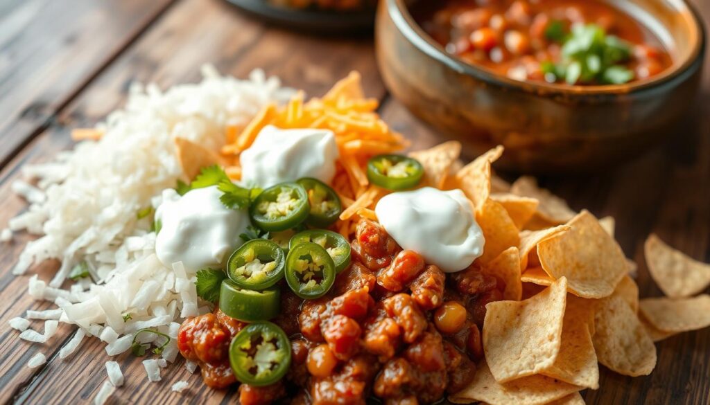 chili toppings
