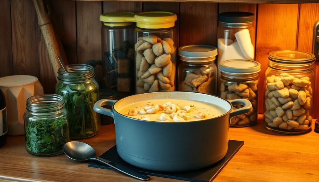 chowder storage