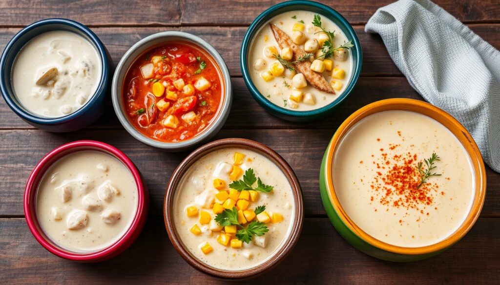 clam chowder variations