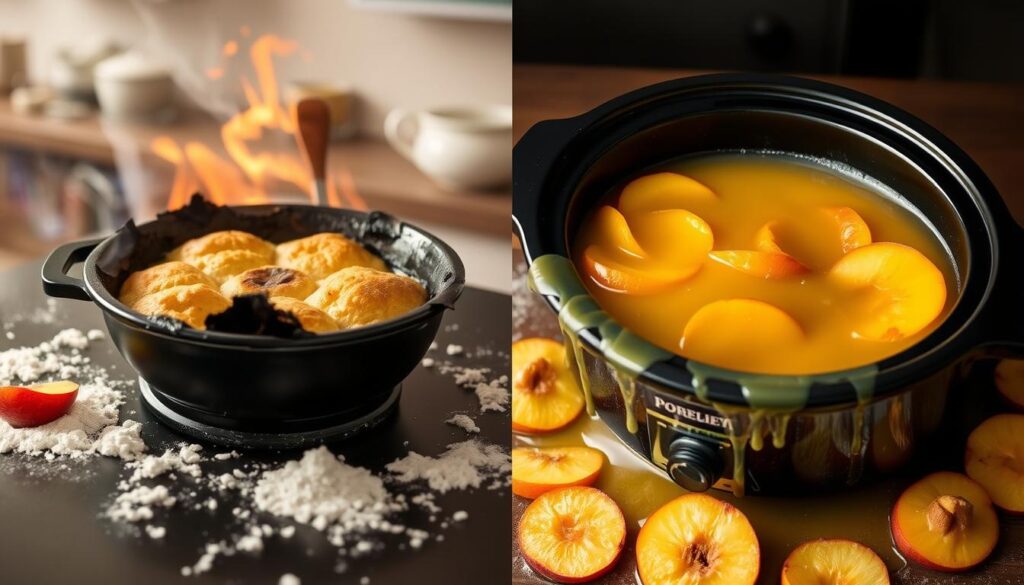common peach cobbler errors