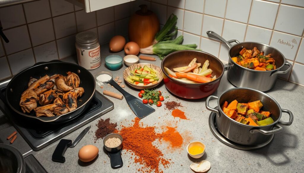 cooking errors