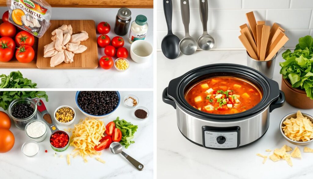 cooking instructions for Chicken Tortilla Soup