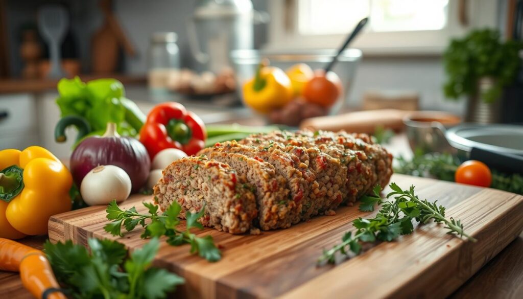 cooking meatloaf