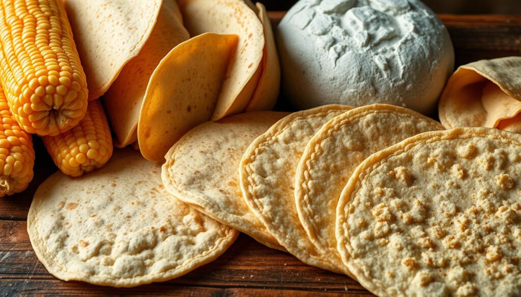 corn and flour tortillas