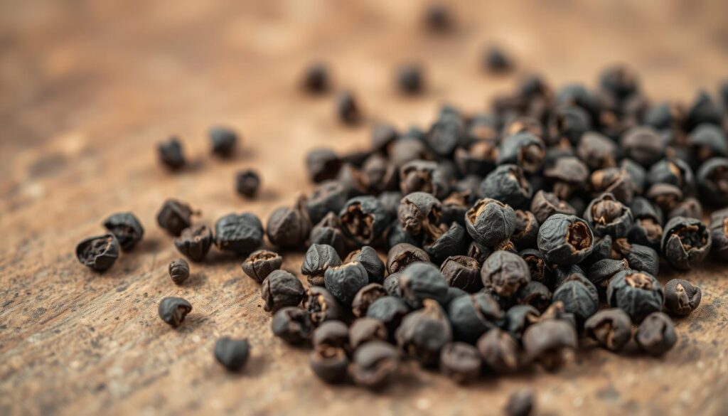 cracked peppercorns