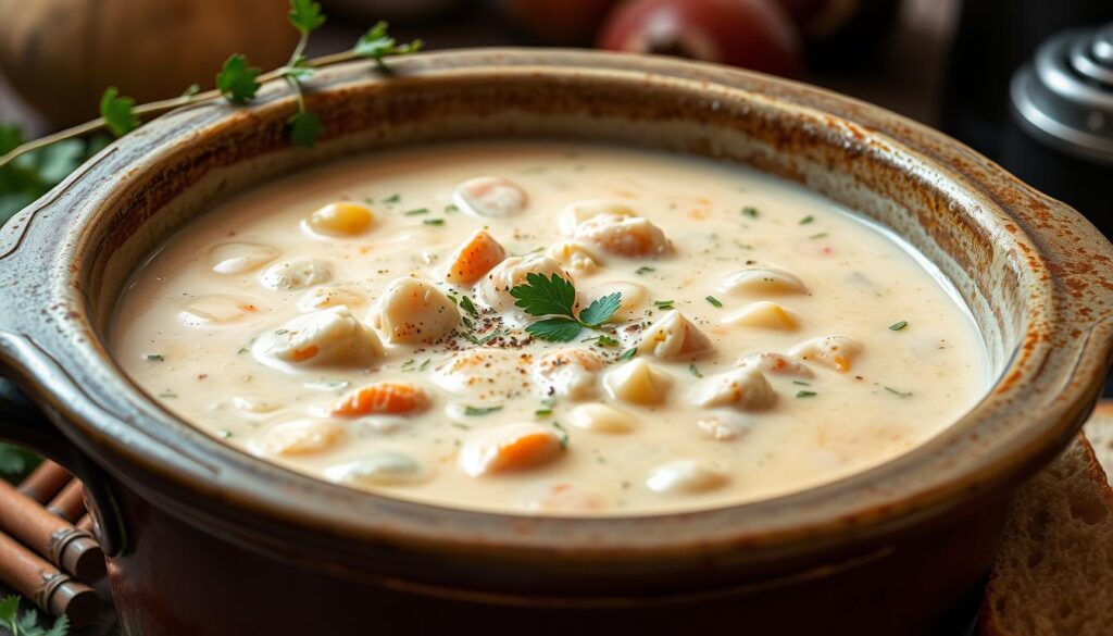 creamy crab soup recipe