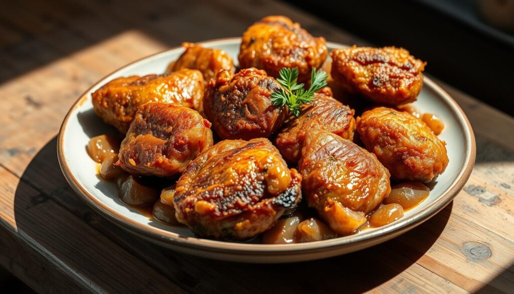 crispy chicken livers