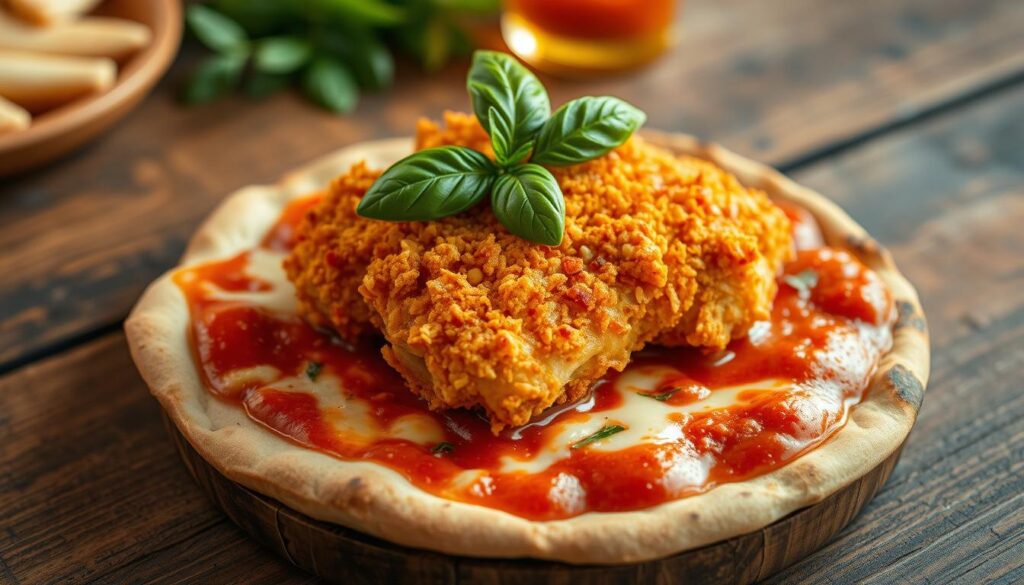 crispy chicken topping