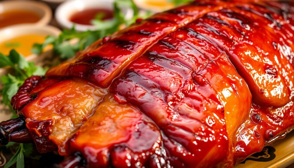 crispy duck skin