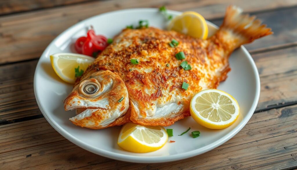 crispy fried fish