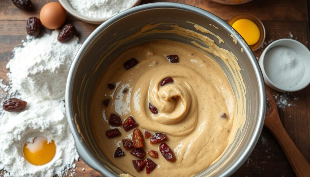 date sponge batter