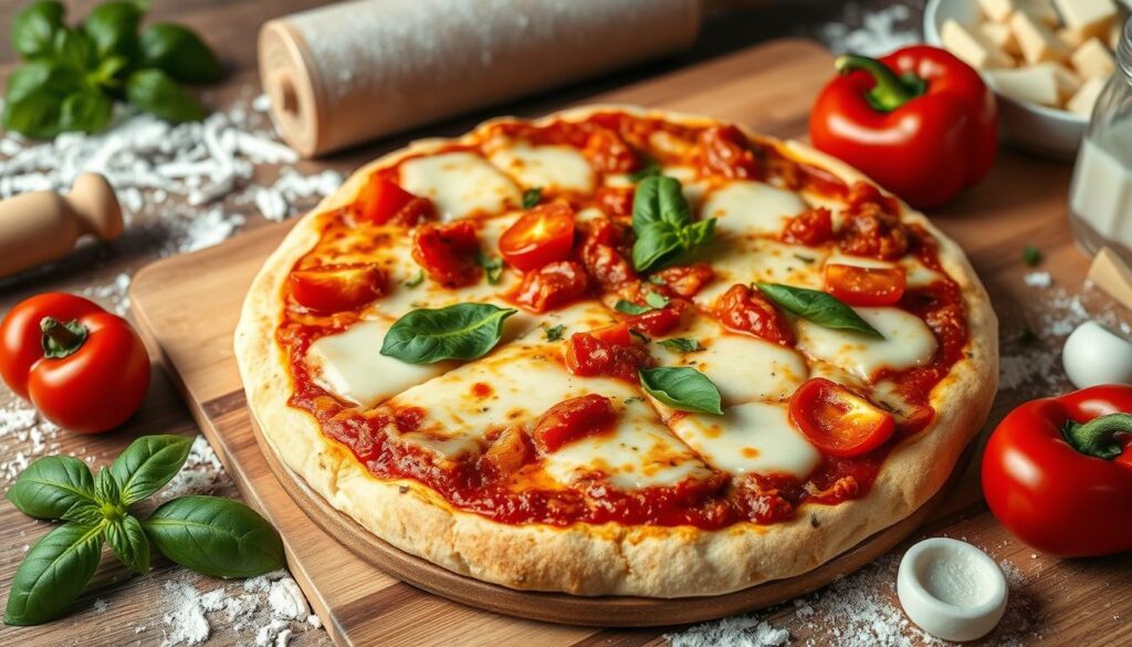 deep-dish pizza instructions