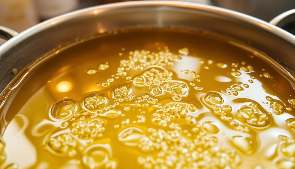 deep frying oil