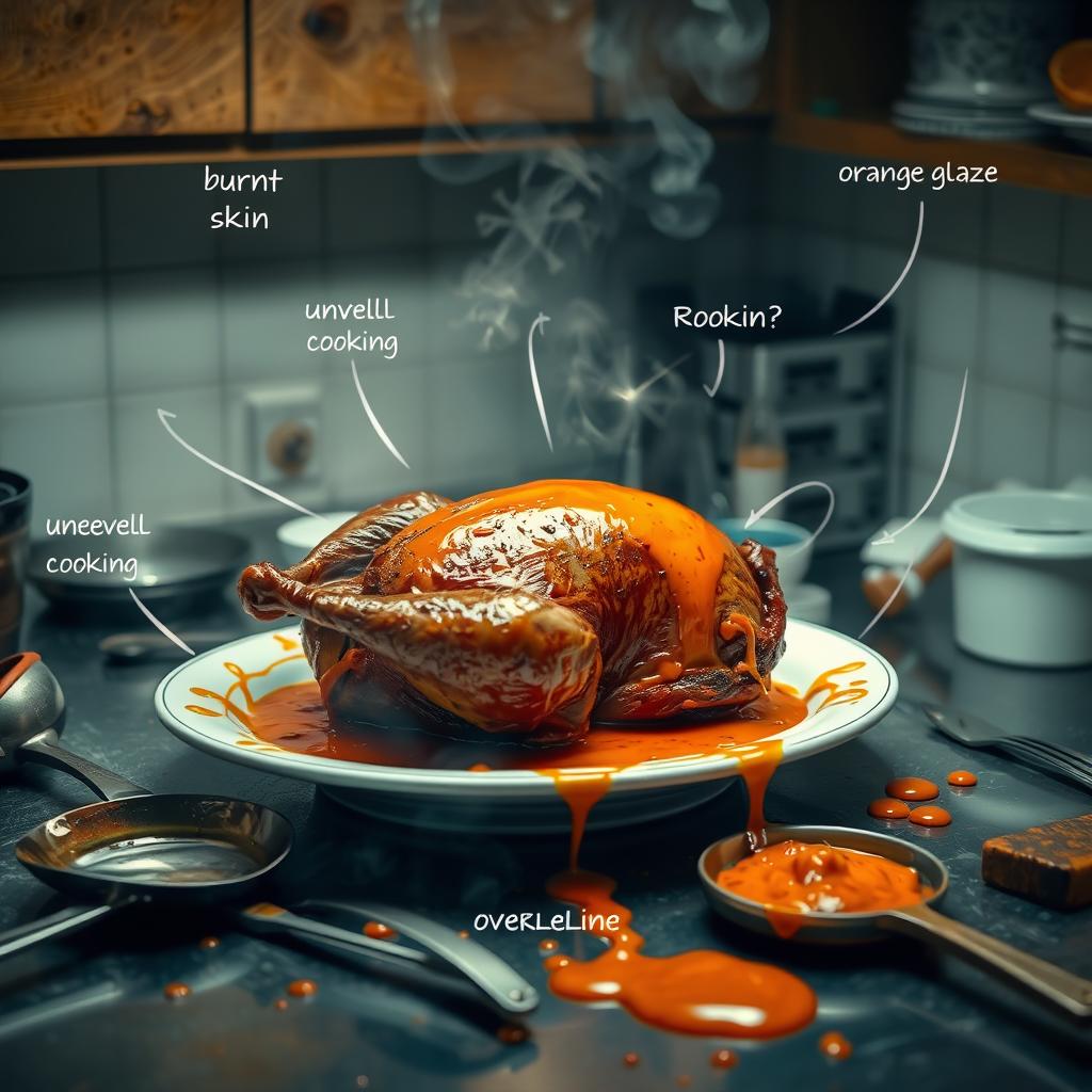 duck roasting problems