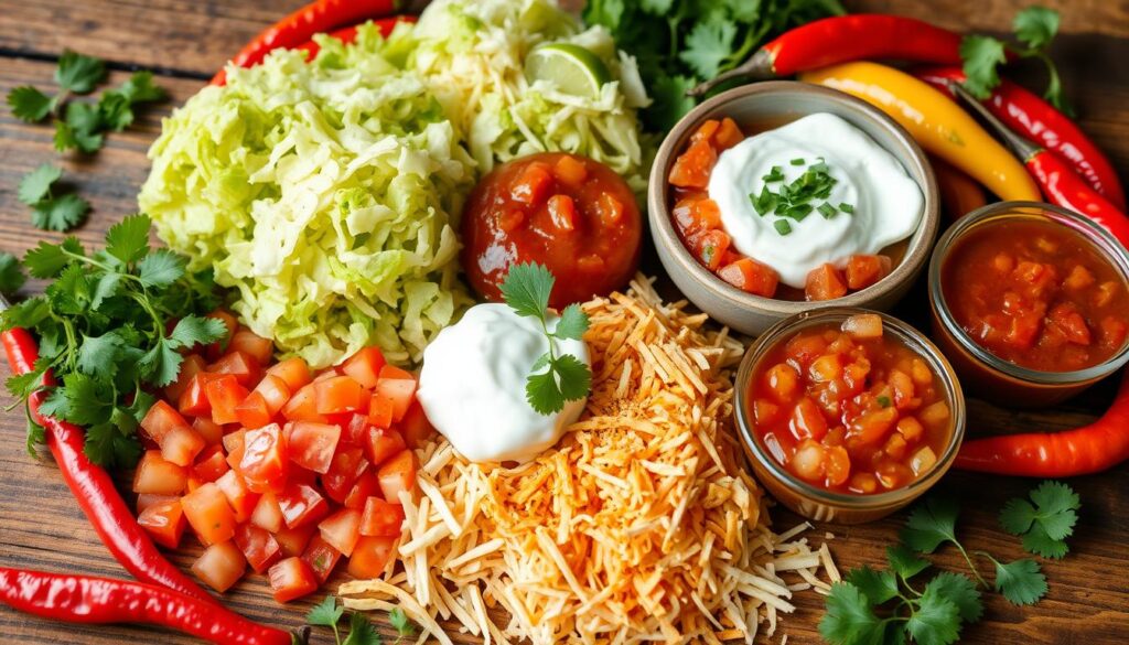 enchilada toppings