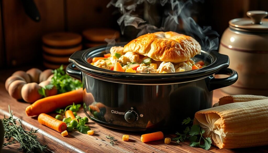 enhance chicken pot pie flavors