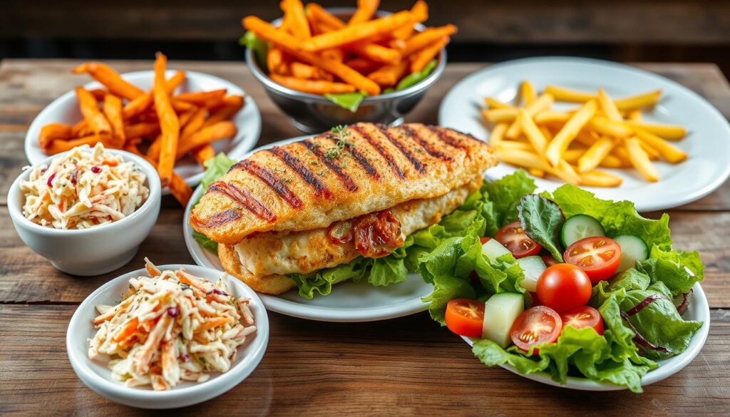 fish sandwich sides