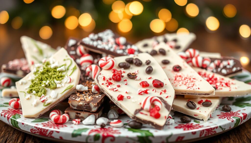 flavored peppermint bark