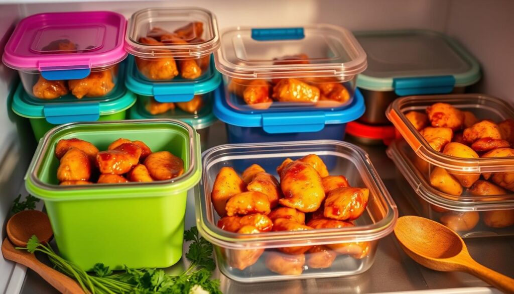 food storage for chicken leftovers