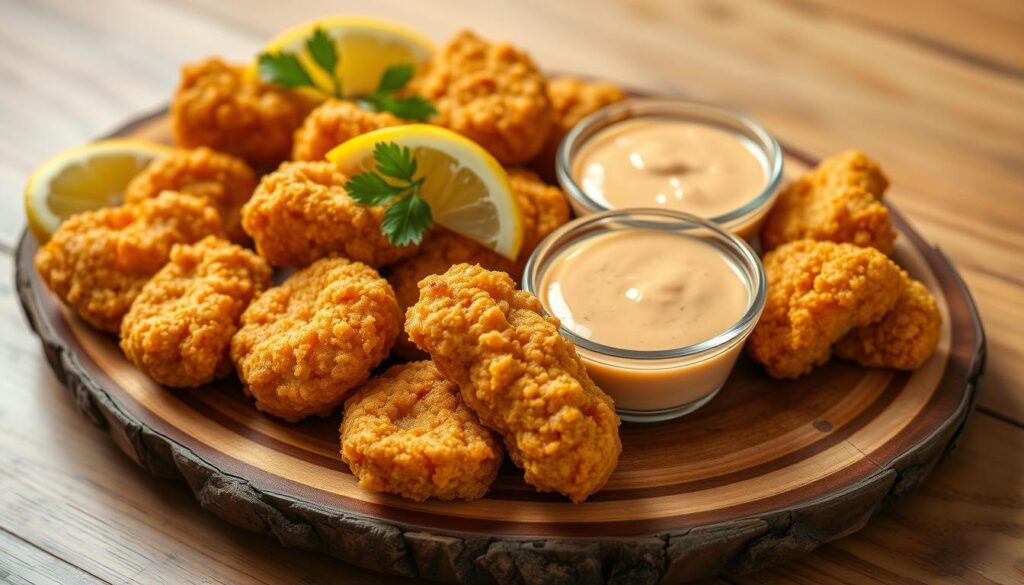 fried alligator bites