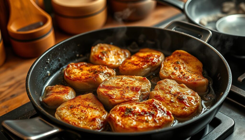 frying pork chops