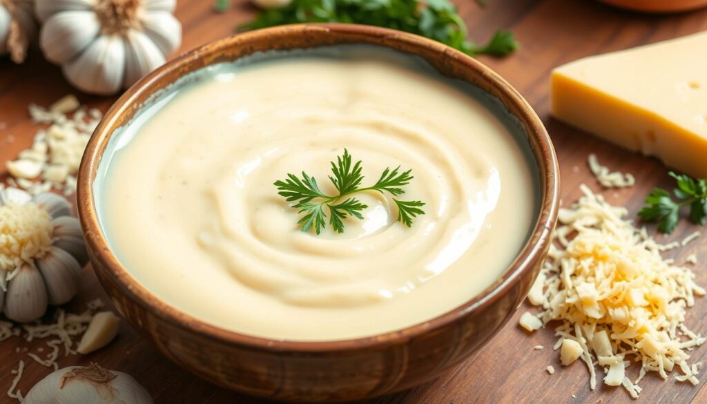 garlic parmesan sauce