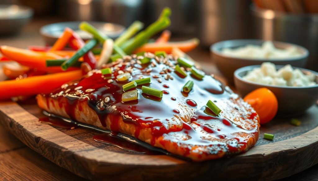 glazed salmon