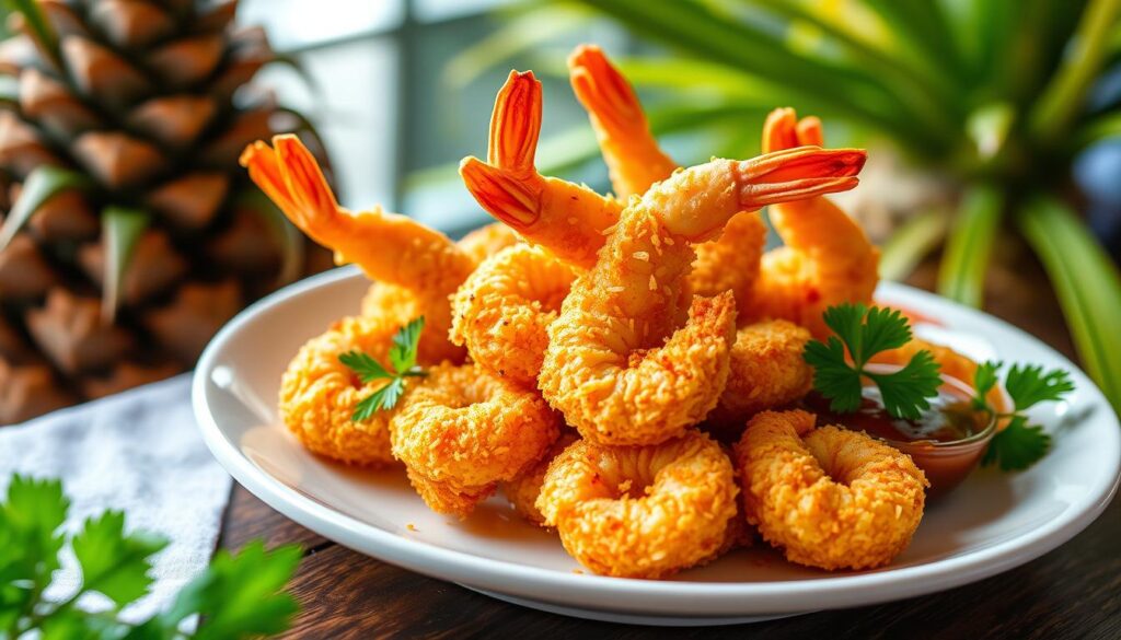 golden brown shrimp