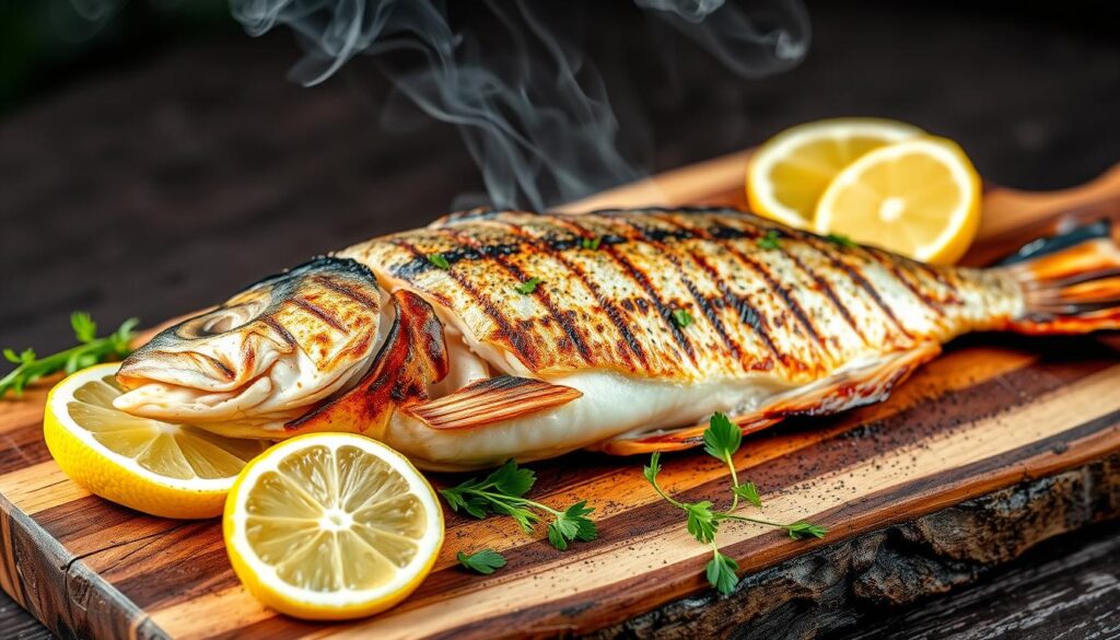 grilled fish