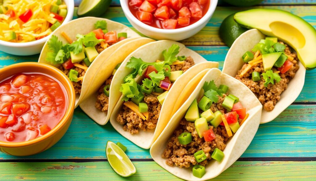 ground turkey tacos