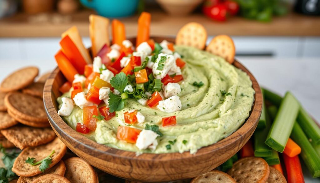 healthier options for crab dip