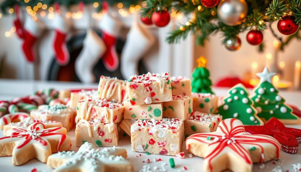 holiday dessert decorations