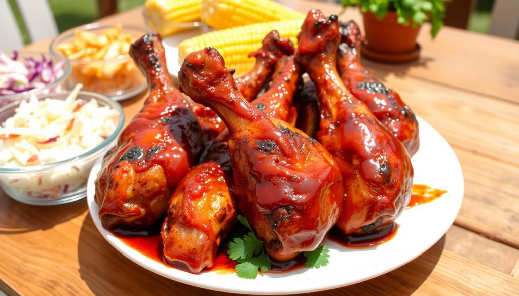 homemade BBQ chicken