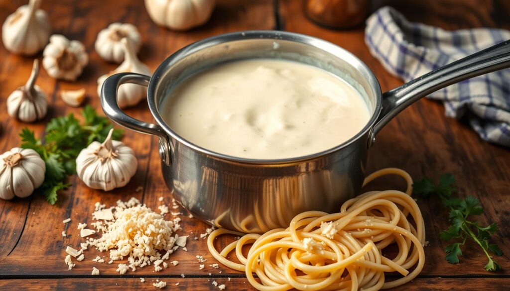homemade alfredo sauce recipe