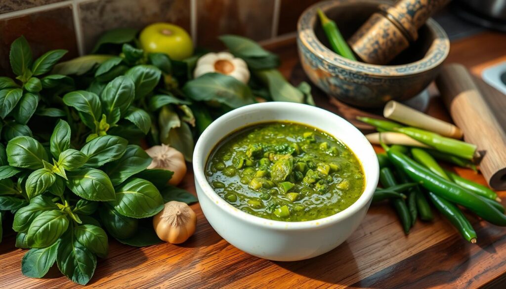 homemade curry paste