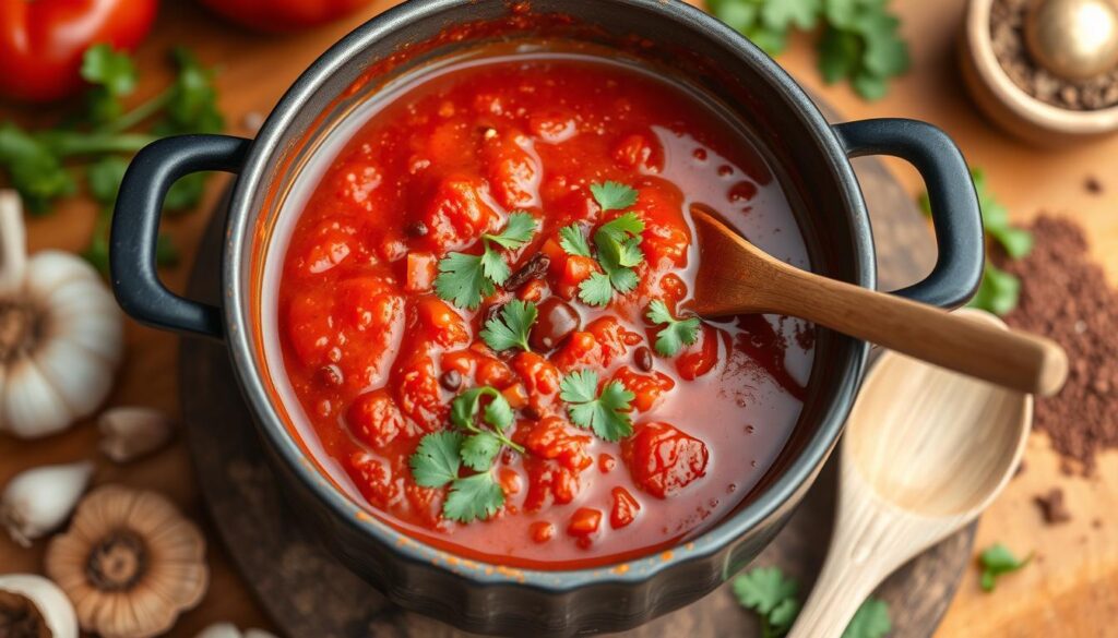 homemade enchilada sauce