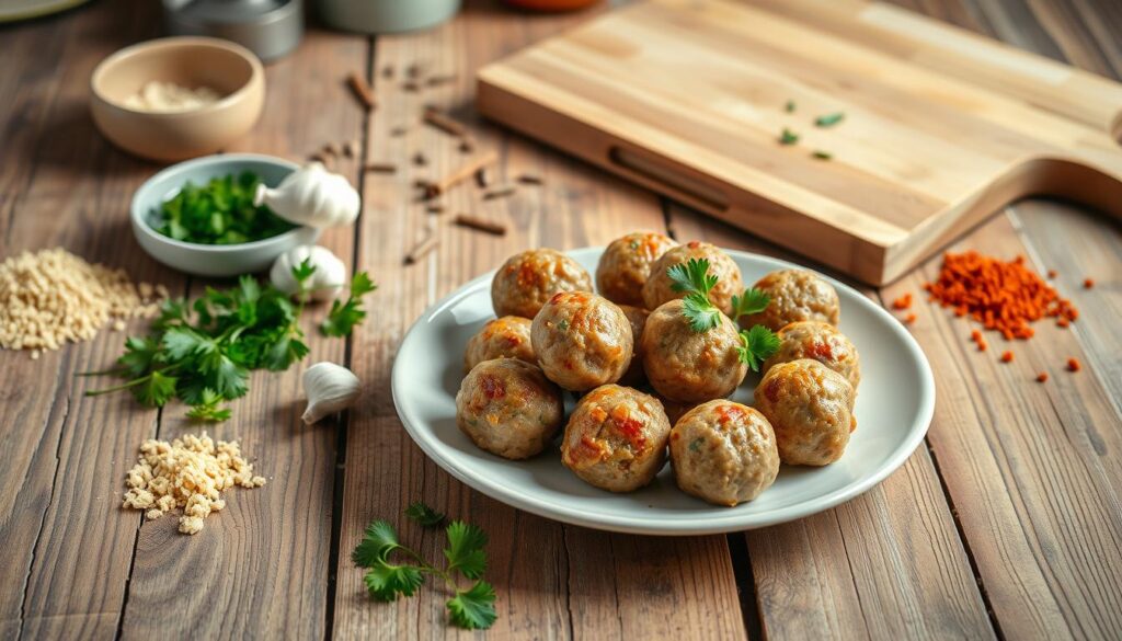 homemade meatballs