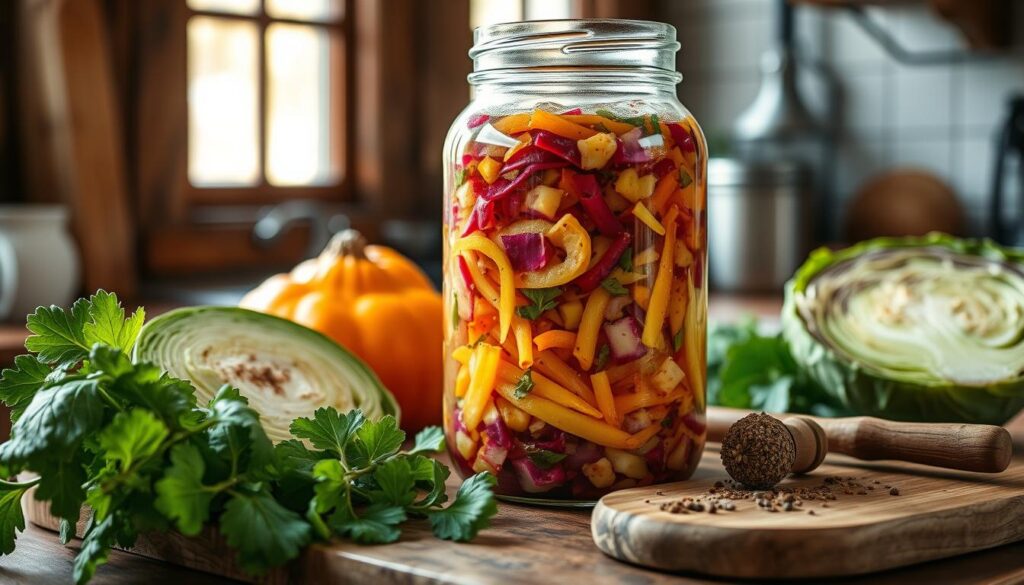 homemade sauerkraut