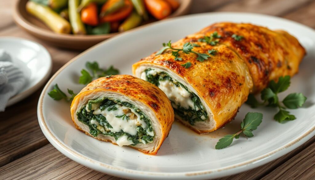 homemade stuffed chicken