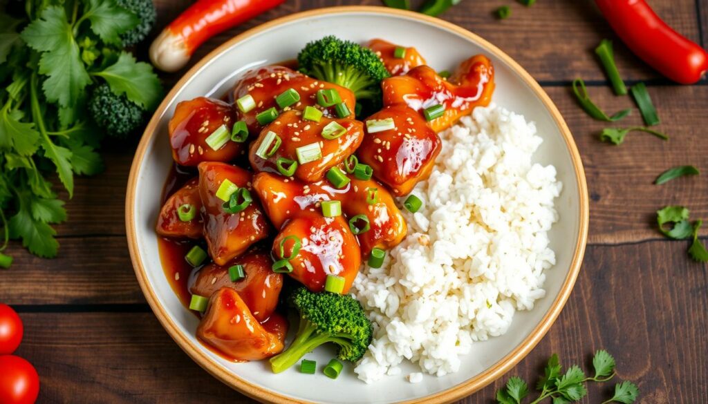 honey garlic chicken serving ideas