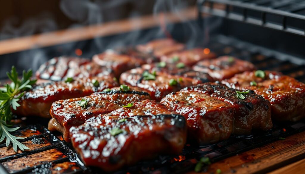 how to grill steak bites
