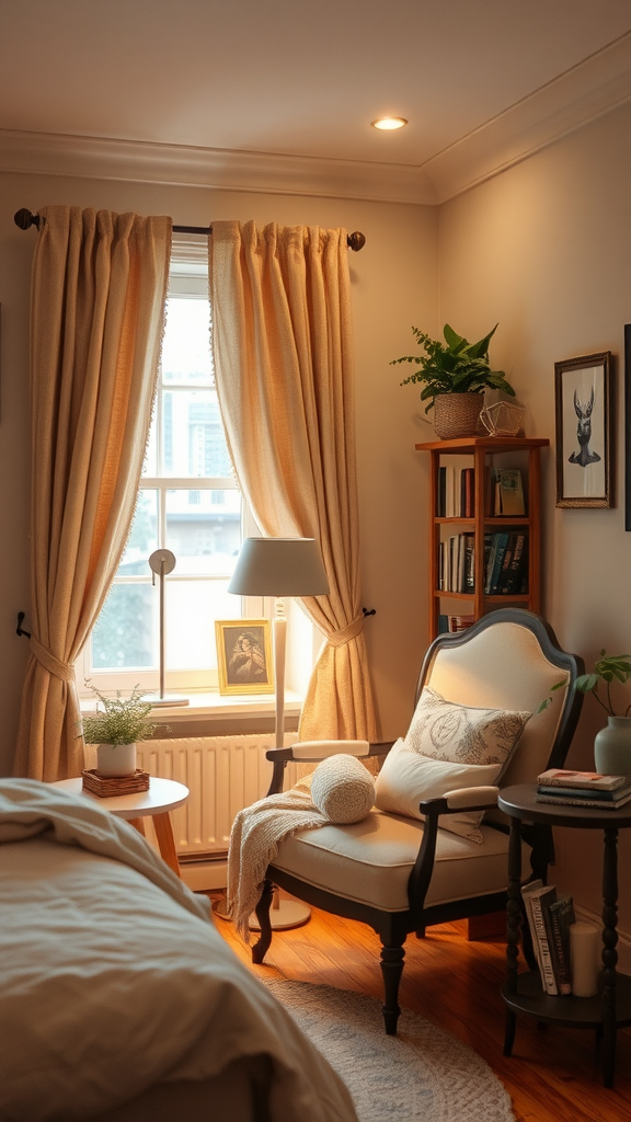 Creating a Reading Nook with Cozy Accents