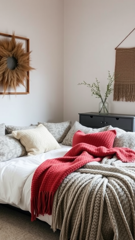 Inviting Textiles for Cozy Atmosphere
