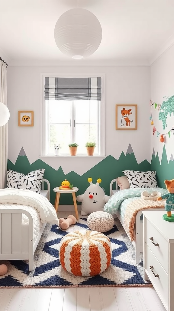 Scandi-Inspired Kid's Bedrooms