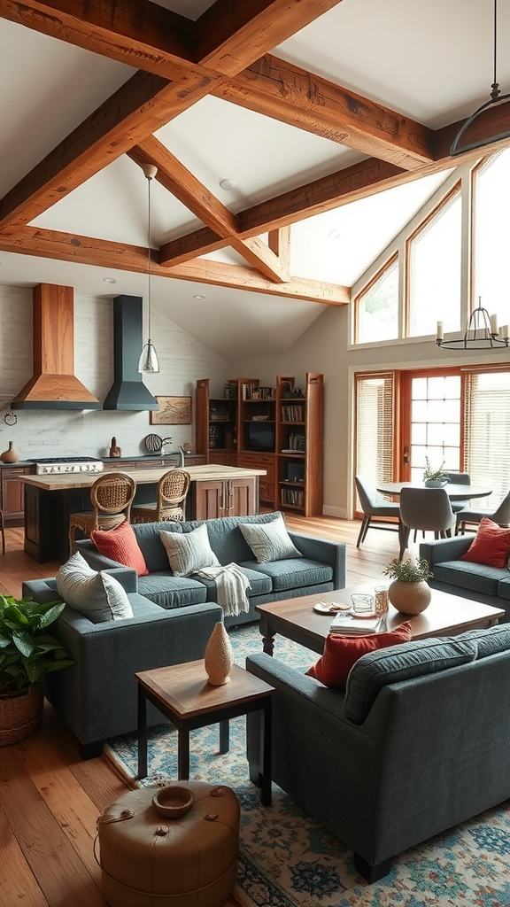 Open-Concept Rustic Charm