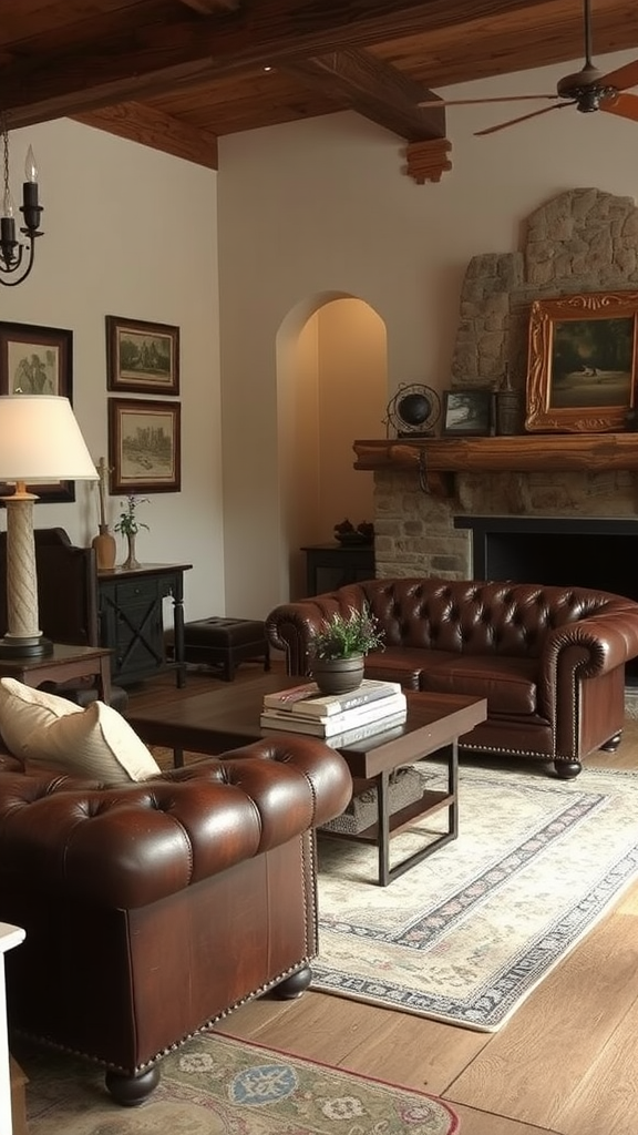 Classic Leather Upholstery