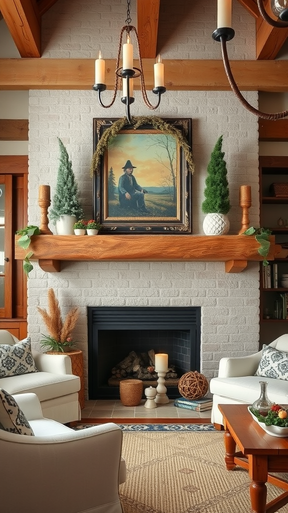 Charming Fireplace Mantels