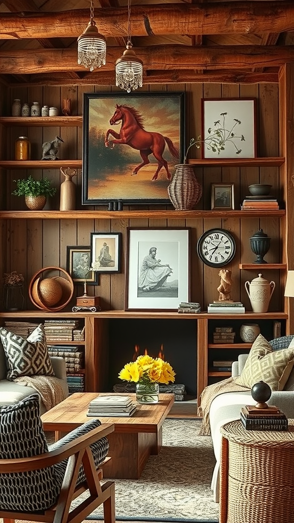 Open Shelving with Character