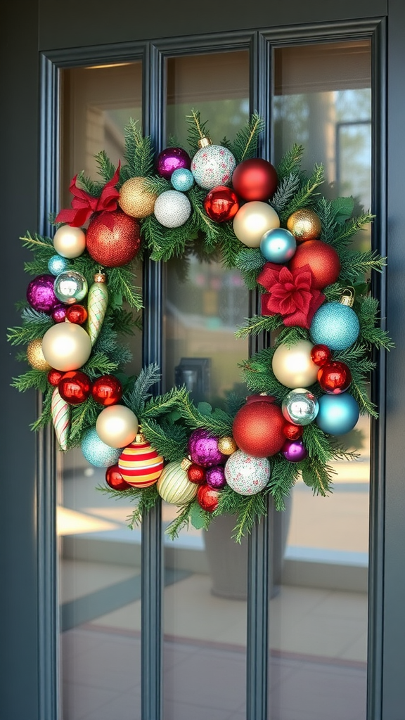 DIY Ornament Wreath